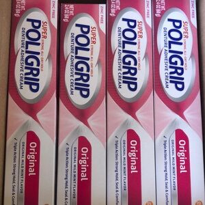 Super Poligrip Denture Adhesive Cream